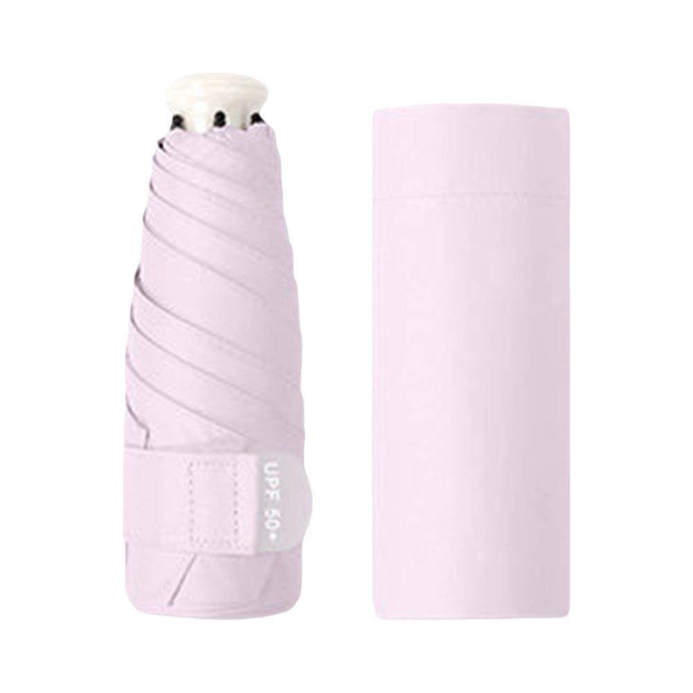 Waterproof Portable Rain Umbrella 5 Folding Ultralight Pocket Parasol  Rain Protection