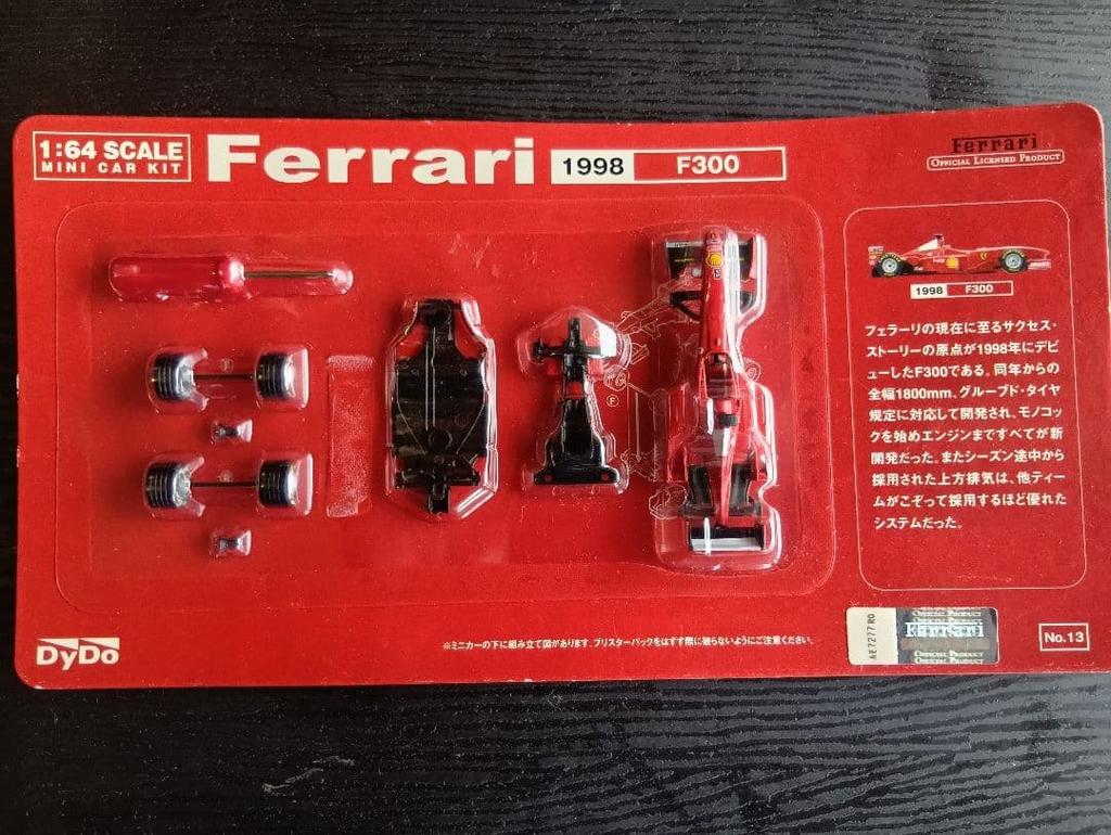 Ferrari 1998 F300 Mini Car Kit 1:64