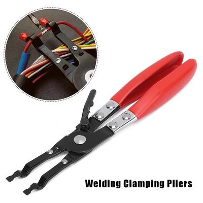 2 Wires Car Vehicle Soldering Aid Pliers Hold Universal Car Repair Tool Garage Tool Wire Welding Clamp Welding Pliers
