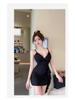 Sexy Nightclub Fringe Patchwork Bodycon Camisole Dress