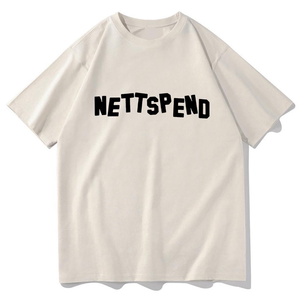 T-shirt Crisi della Giovinezza Netttspend 2026 Moda Abbigliamento Uomo e Donna Capo in Cotone Top Grafico T-shirt di Alta Qualità