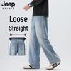 JEEP SPIRIT Men's Loose Straight Leg Jeans