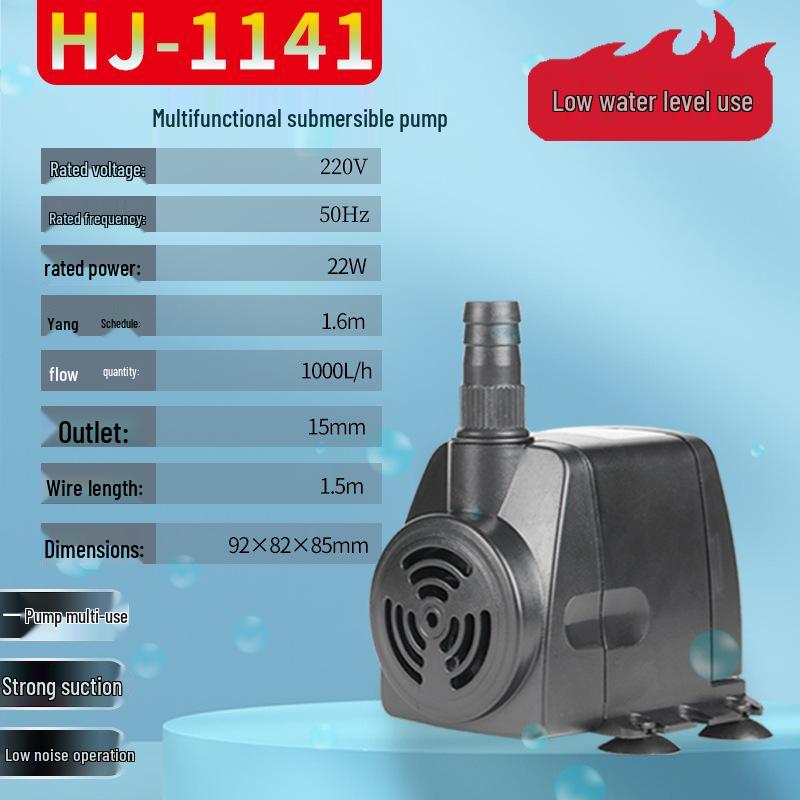 Jialu HJ-41 Leise Tauch-Mini-Aquarium-Wasserpumpe