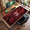 Tappetino per Mouse Grande Stampato AC Milan, Tappetino Morbido in Gomma Antiscivolo per Scrivania da Gioco per Ufficio Laptop Computer Decorazione