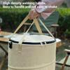 Outdoor Garbage Container Storage Bin Foldable Large Capacity 24 Gallons Camping Trash Can Oxford Fabric Versatile for Picnic