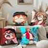 Anime Figure Chuuya Nakahara Throw Pillow Covers Pattern Cushion Cover Suitable For Sofa Bedroom Car Pillow Cover