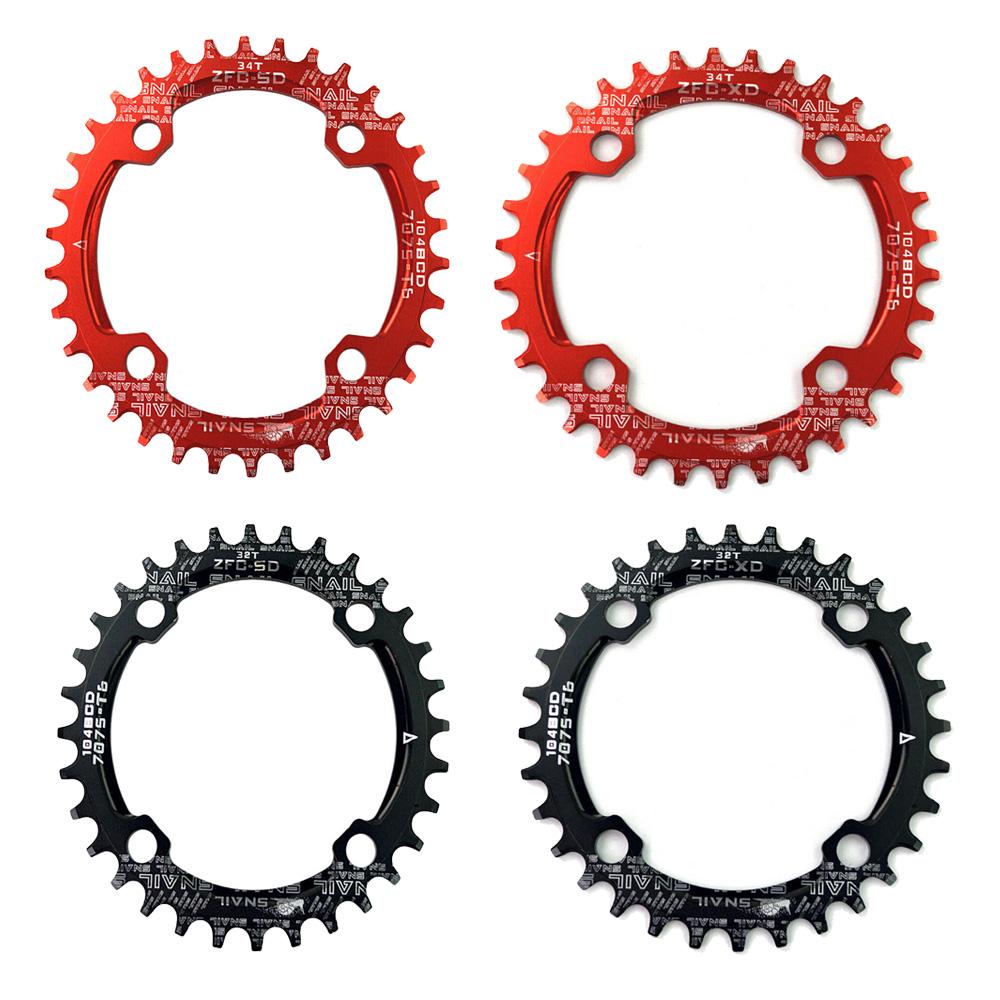 SNAIL 104BCD MTB Cycling Chainring 44-52t Narrow Wide Sprocket Single Chainwheel SNAIL 104BCD MTB Cycling Chainring 44-52t Narrow Wide Sprocket Single Chainwheel