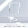 Hario Glass 300ml Clear Glass Simple Perfect for Home or Tea Goblet, Capacity, Goblet, Tableware, Cafes, Coffee, (S-GG-300)