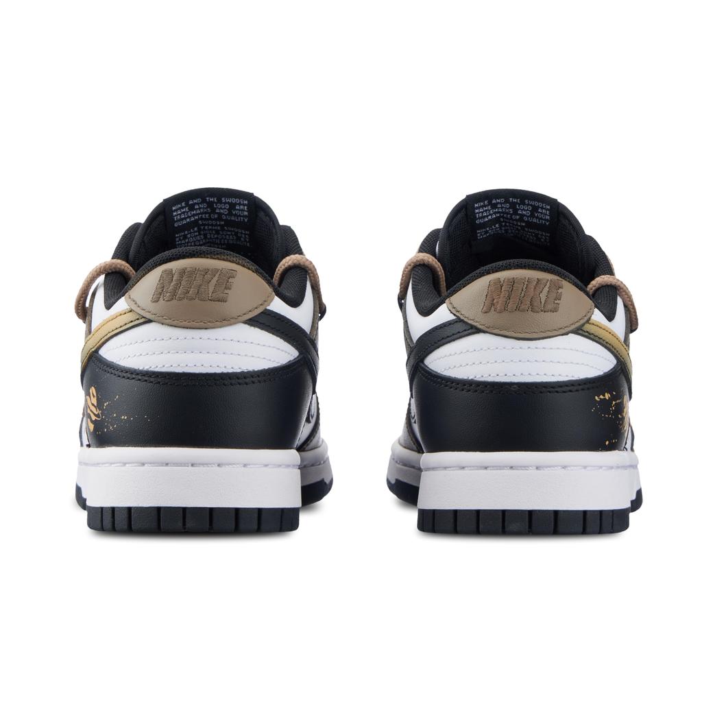 Nike Dunk Golden Years Box Niedrige Skateboard-Schuhe Herren Schwarz Braun DD1391-100(Team144-)