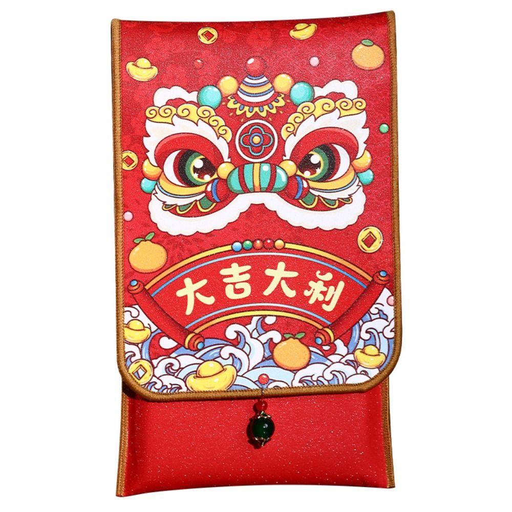 Traditional 2025 Snake Year Red Envelopes Blessing Lucky Money Pockets  Celebration Party