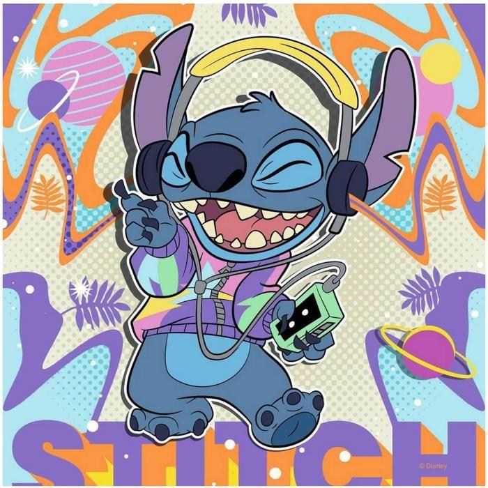 Puzzles 3x49 pièces : Disney Stitch