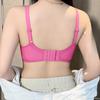 Large Sized Seamless Bra Thin Design Without Steel Rings Gathered Bra Top Support Anti Sagging Push Up Bra