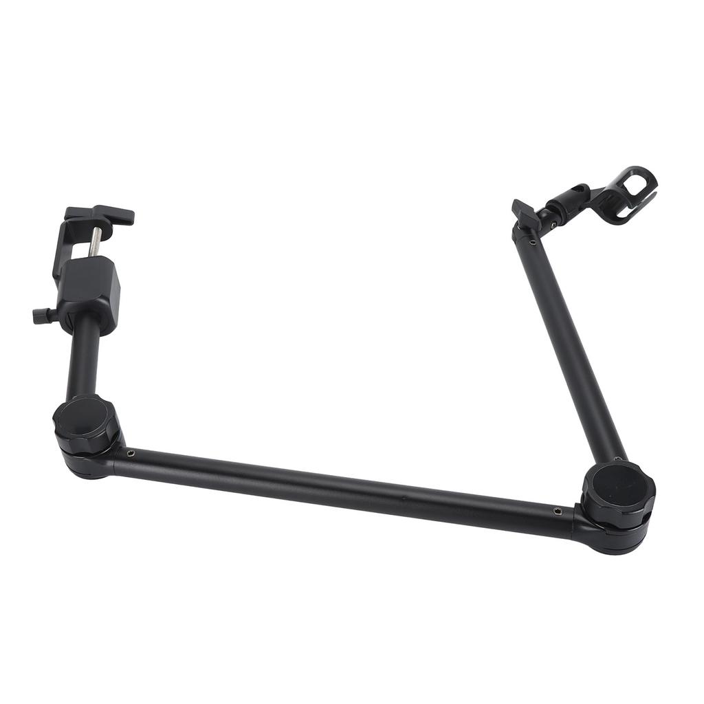 Microphone Arm Stand 180 Degree Adjustable Stable Durable Carbon Steel Desktop Mic Arm Stand for Bro