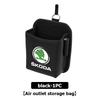 UMVB1 For Skoda Car Storage Bag Air Vent Dashboard Tidy Hanging Organizer Box Auto Accessories Kodiaq Fabia Kamiq Karoq Octavia 2 3