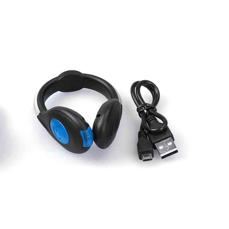 

USB Rechargeable Waterproof LED Shoe Clip Light for Night Running