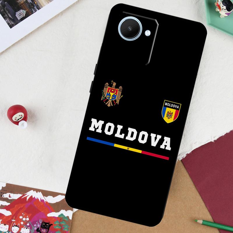 

Moldova Flag Moldavians For Realme GT 6T 6 5 GT 7 Pro C61 C55 C53 C51 C21Y C25S C67 C75 10 11 12 13 14 Pro Plus Case Realme GT 6T