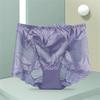 Women Panties Lace Briefs High Waist Underwear Female Intimates Mesh Breathable Underpants