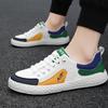 Men's Shoes Summer New Breathable Fashion Mesh Casual Shoes Little White Shoes Comfortable Soft Sole Low-top Lace-up Student Board Shoes
