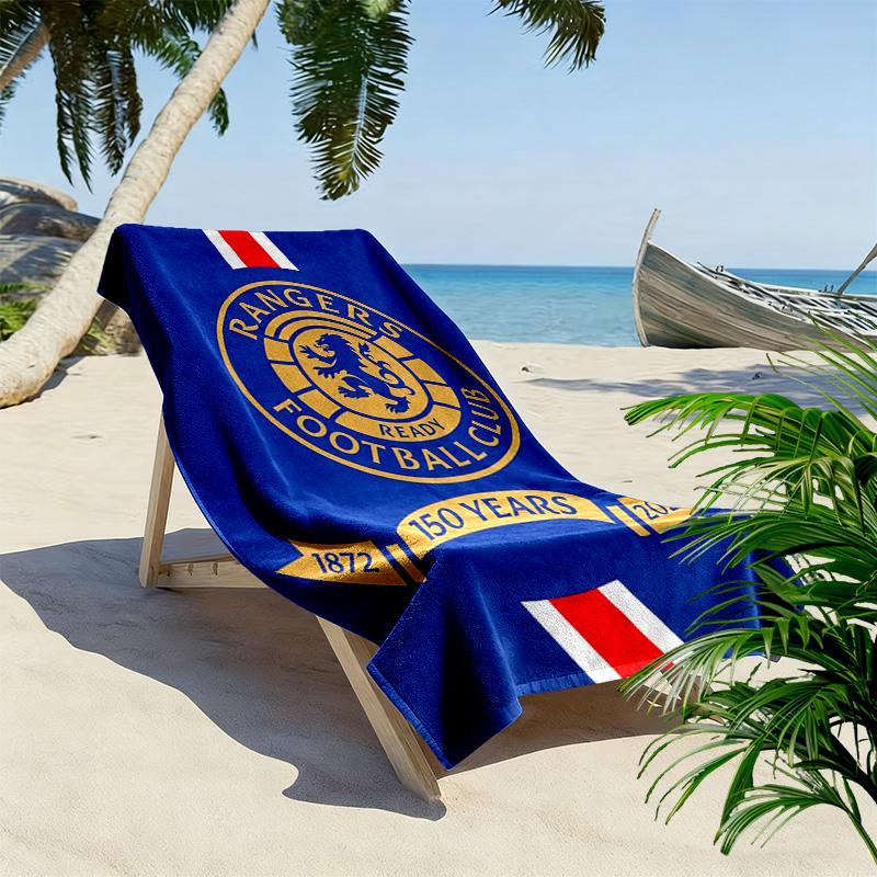 SCP Portugal: Green Emblem Glory beach towel soft Outdoor camping Absorbent bath towel seaside quick-drying swim towel beach towel beach printing