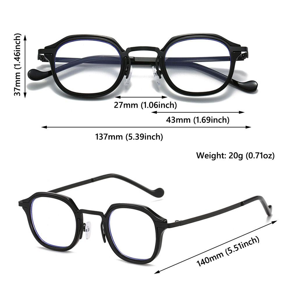 Irregular Frame Reading Glasses Japanese Style Readers Glasses Presbyopia Glasses for Women & Men