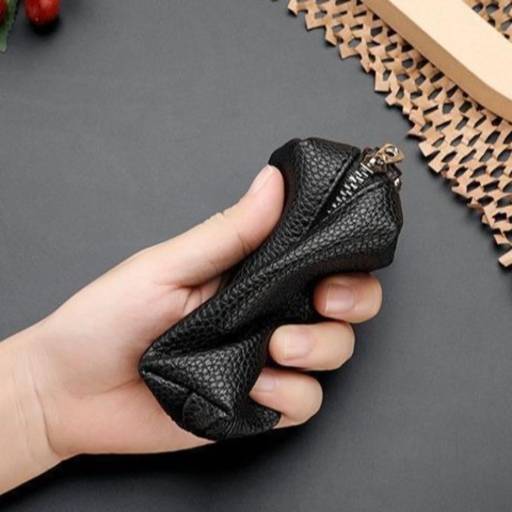 Zipper Coin Purse Multifunctional Key Holder Organizer Pouch Portable Car Key Bag  Men Women