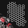 Kreative Rücklichtaufkleber DIY Motorrad Karosserieaufkleber Autoaufkleber Motorradaufkleber für die meisten Auto-Motorrad-Zubehör