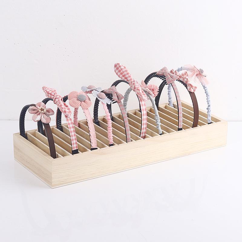 

Подставка для демонстрации повязок на голову и украшений из массива дерева