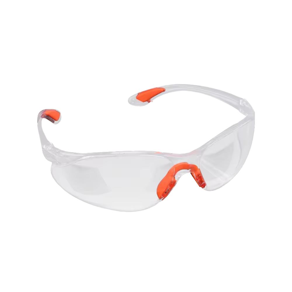 Factory Direct Customizable  Lightweight  Safety Glasses Personal Protective Construction Eye Protection Goggles (Transparent,safety glasses)