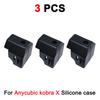 Upgrade Anycubic Kobra X/Kobra 4 Hotend Bimetallic Nozzle Heating Assembly For Anycubic Kobra X 0.2/0.4/0.6/0.8mm 3D Printer