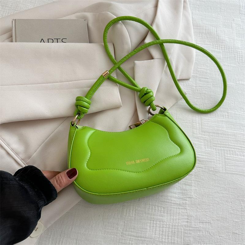 

Французская маленькая сумка Niche для женщин, весна, новая красивая повседневная сумка через плечо, персонализированная женская сумка на одно плечо подмышкой