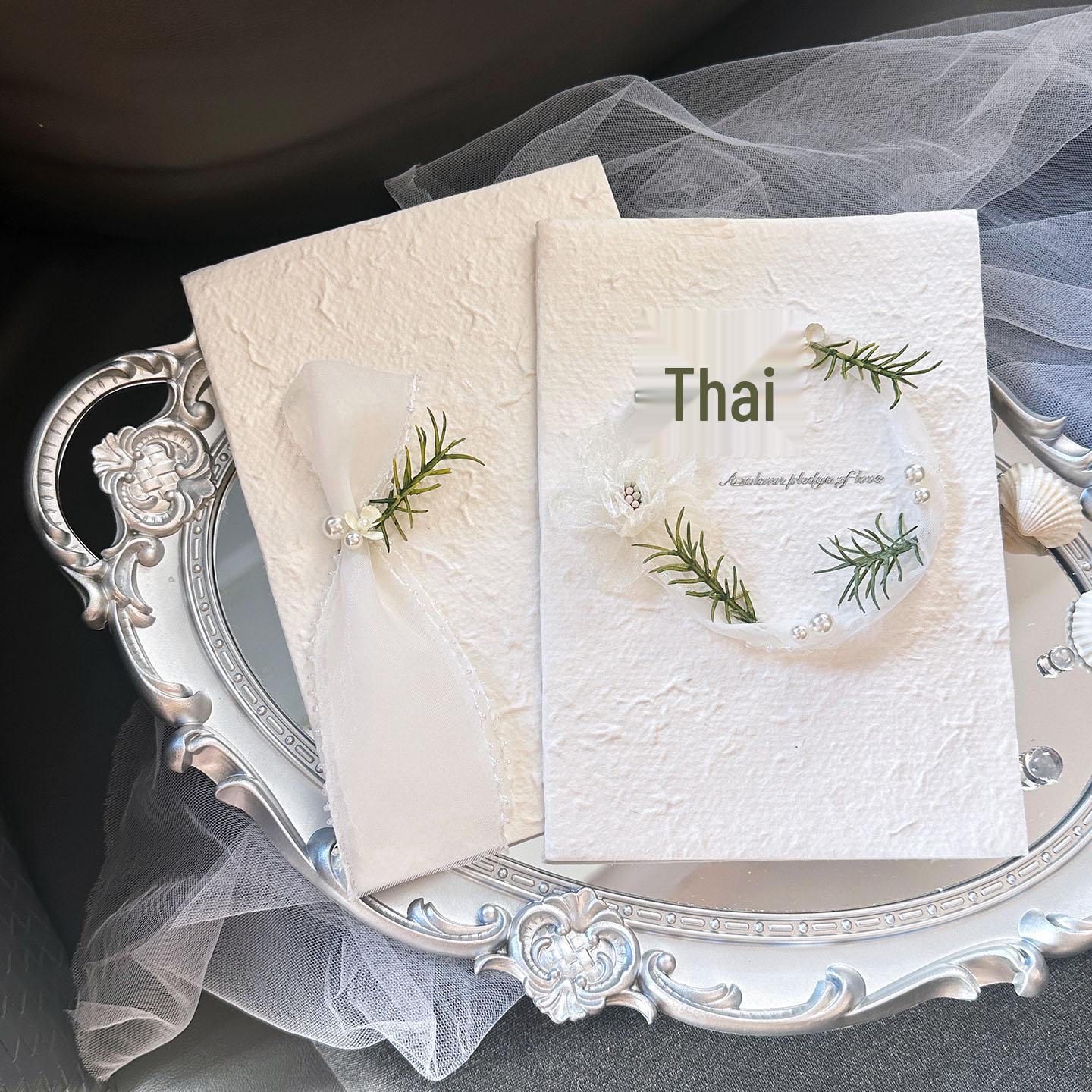 Сатюровая карточка для свадебных клятв в стиле Мори 2025 года для жениха и невесты: Просто и свежо