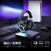 FIFINE Gaming USB Wired Audio Balance Surround Compatible with Gaming and Live Controllable RGB Detachable H13BP Headset, Connection, Game/Chat
