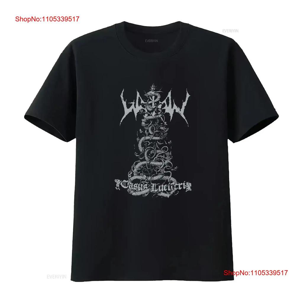 Vintage 2003 Watain T-Shirt Casus Luciferi Gewaschen Vielseitig Dehnbar Mann Designer Kleidung gr