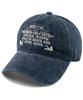 Wig 25007 Seoul Stone Washed Ball Cap