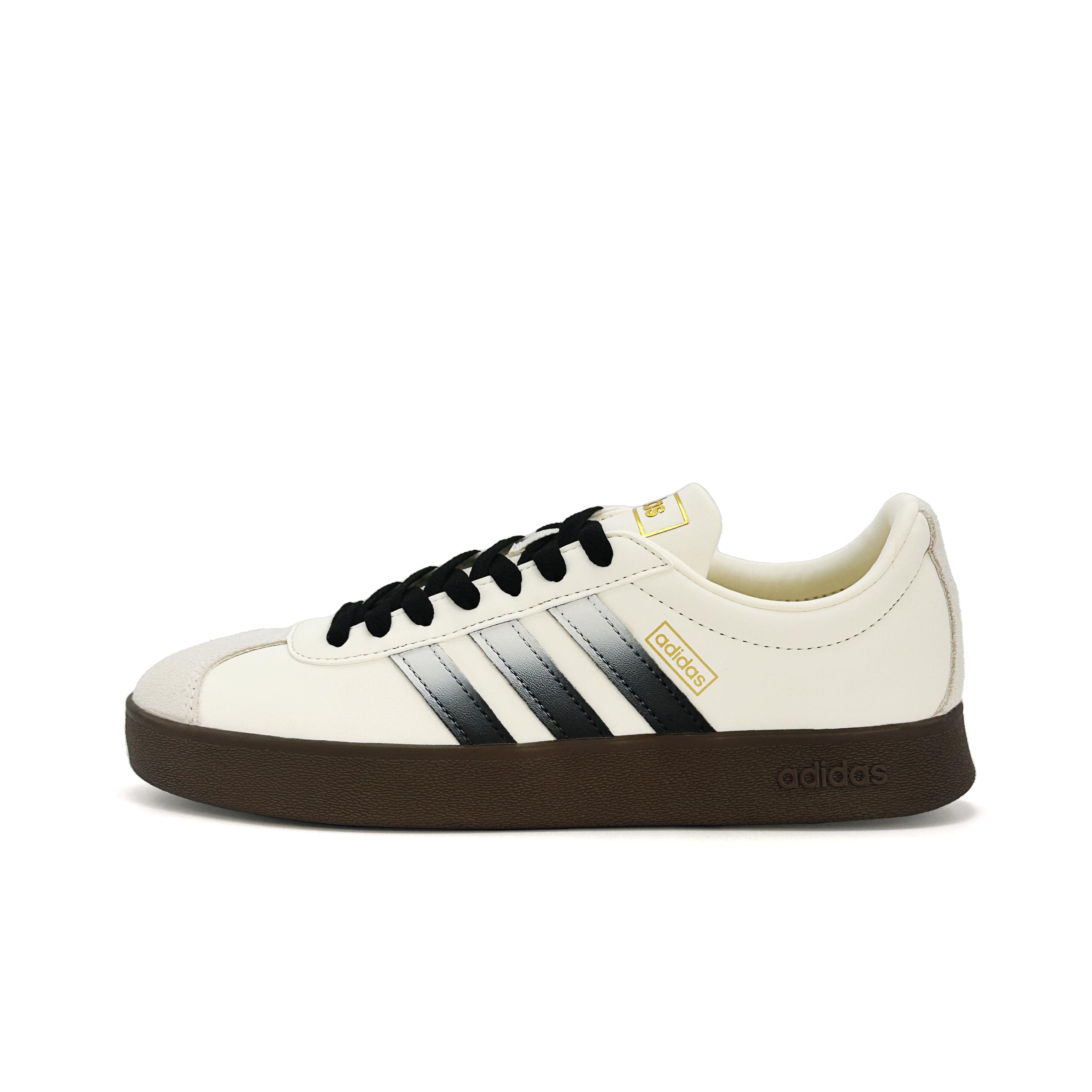 

Adidas VL COURT 2.0 Black White Nice Abrasion Resistant Low top Skateboard Shoes Unisex White JI0497(Team471-) 35⅔