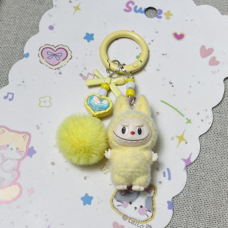 Keychain Vinyl Cute Grain Baby Walking Bag Mobile Phone Pendant Cute Keychain