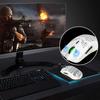 Gaming Mouse Wireless Lightweight Honeycomb Design Optical RGB Backlight 6 Buttons 4 Level DPI Adjustable Rechargeable 750mAh Wireless Compatible with