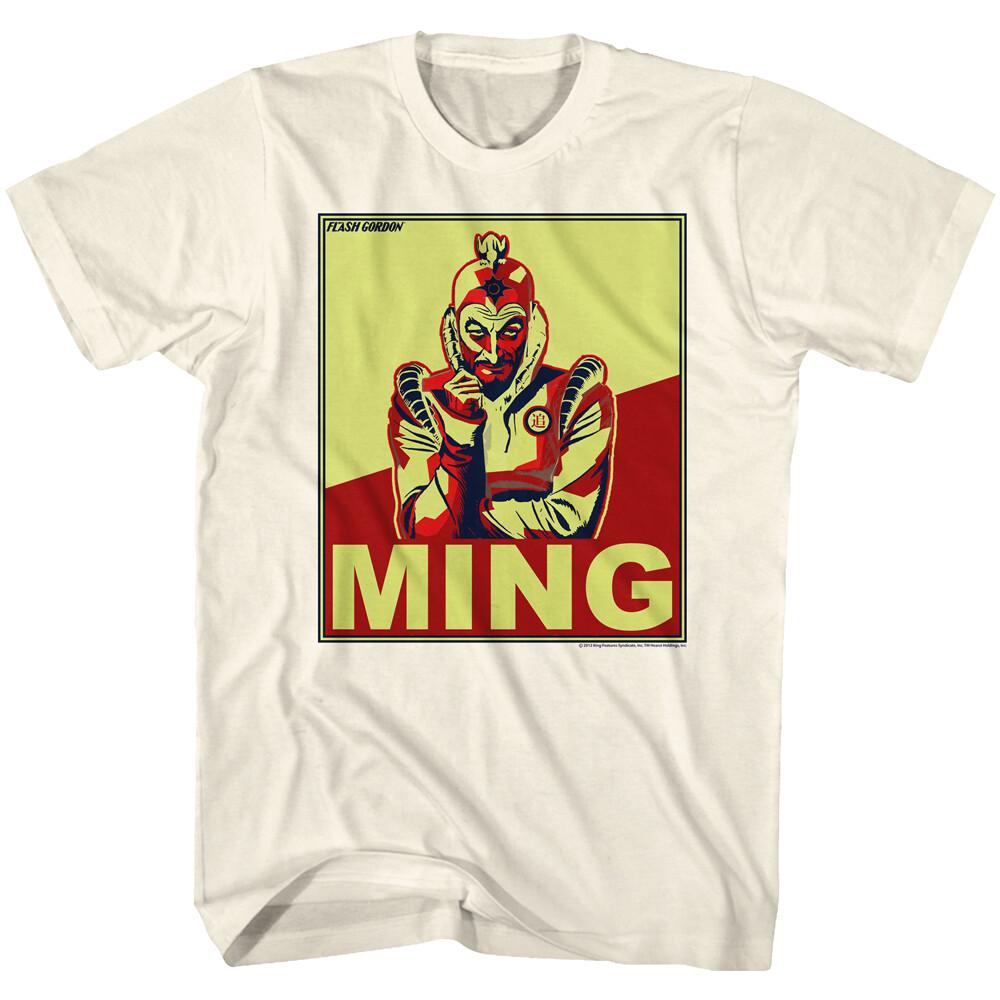 Flash Gordon Classic 80 s Movie Multi Color Ming Boxed Photo Men s T Shirt XL