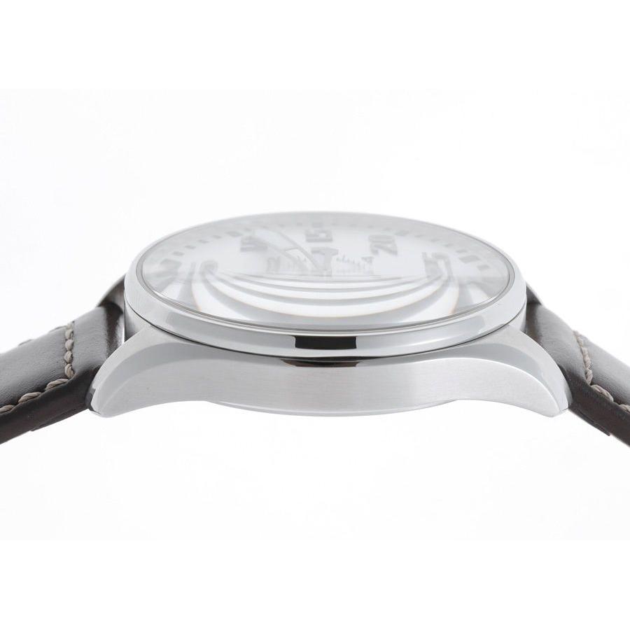 Used HAMILTON Khaki Aviation Pilot Day Date Quartz H64611555 / H646110 Silver Quartz [Used]