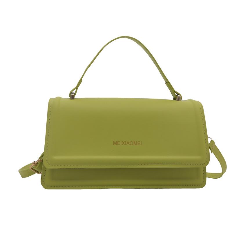 

Casual Flip Shoulder Bag New High End Style Handbag Fashionable Simple Candy Color Small Square Bag