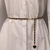 Ladies' Thin Waistband Dress Skirt Chain Belt Luxury Dinner Party Metal Woman Chain Gold Silver Waist Chain Jeans Design New