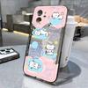Pink Cat Applies To iPhone17promax Apple 16 Mobile Phone Case 14/13 Girl Heart 15 Soft Case Xs