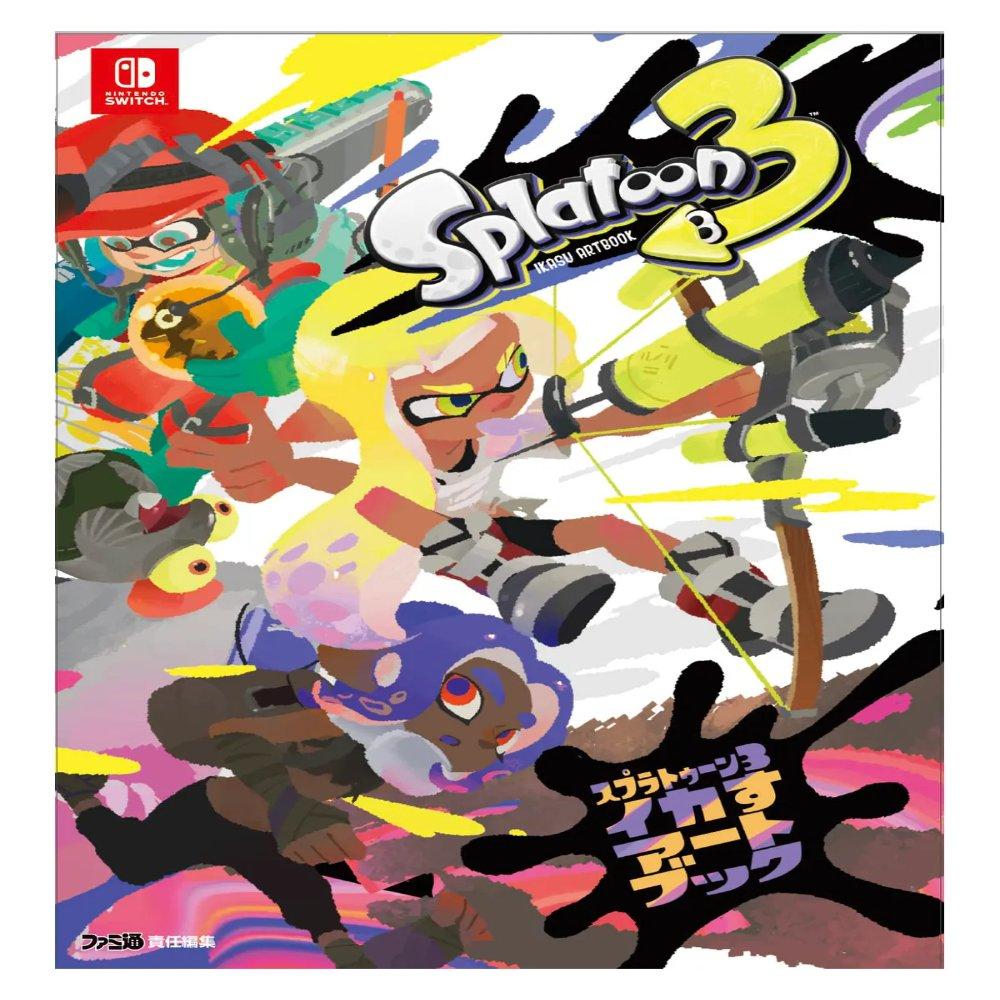 Pop Heaven Men's Artbook Art Splatoon3 Ikasu Japanese Edition