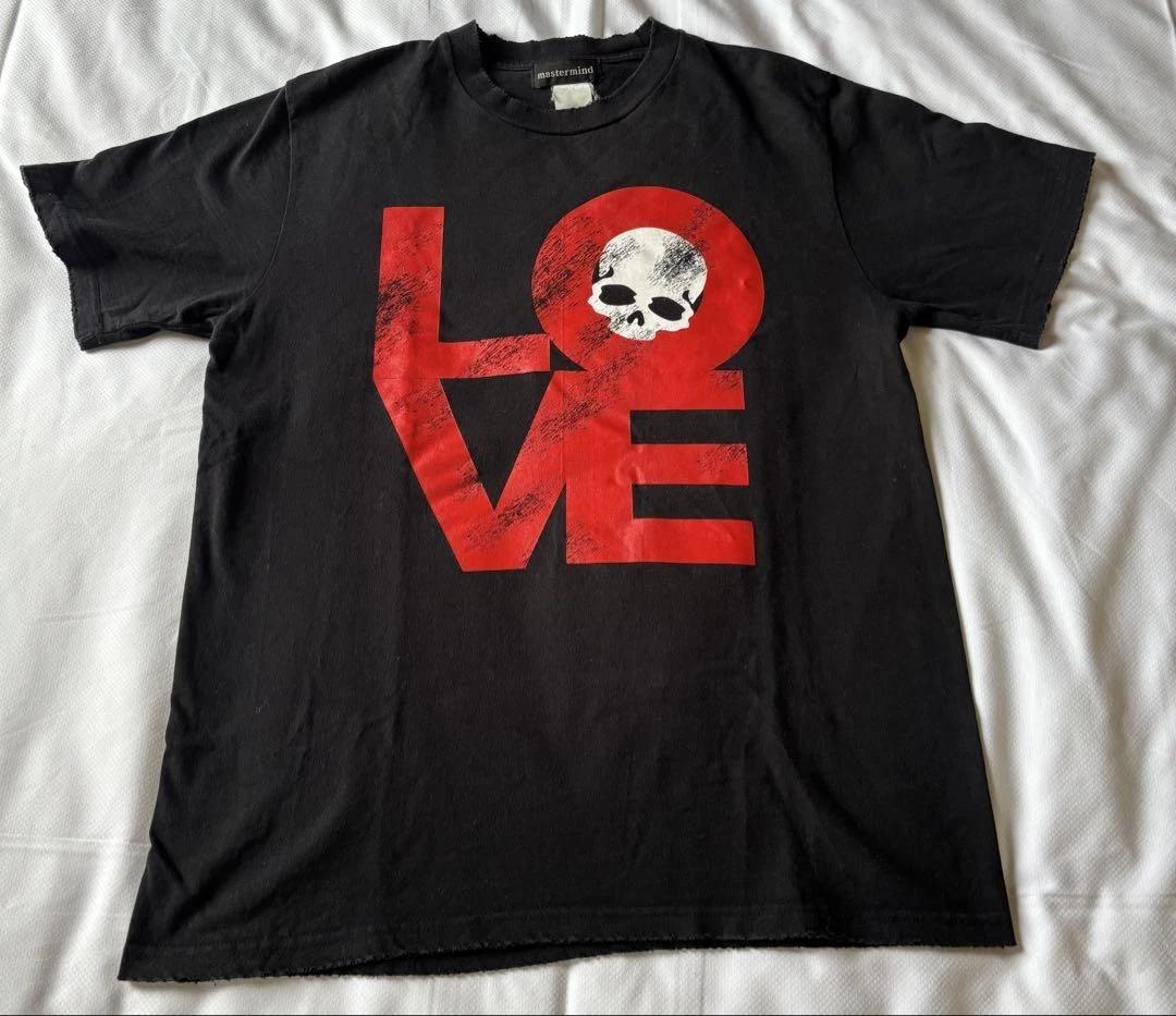 mastermind LOVE Череп 100% Хлопок Футболка Мужские Футболки Топ, mastermind, с потертостями 2XL