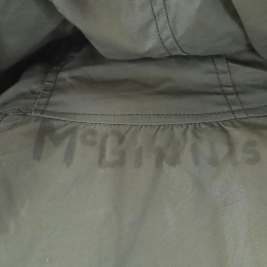 US ARMY Anni '60 Vintage Comber Zip Giacca da aviatore N-3B in pelliccia di coyote kaki da uomo usata