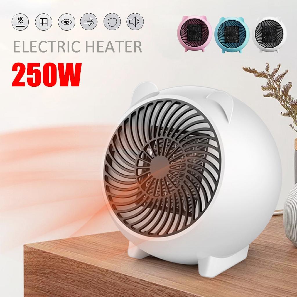 250W Winter Heating Fan Portable Mini Air Space Heater Electric Heater Hand Warmer Air Blower 220V EU/110V US plug