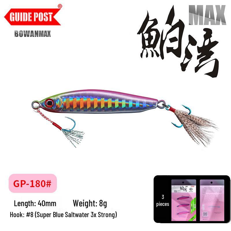 Guidepost MAX Metal Lure for Bass and Perch Fishing 21g (3 pieces)