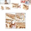 Wooden 3d Puzzle Roller Coaster Toy For Creative Mindful Play And Imaginative Learning