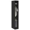 VidaXL Wardrobe Black 30x50x200 Cm Engineered Wood, Storage Cabinet, Wardrobe Organizer, Cabinet, Closet, 3307775