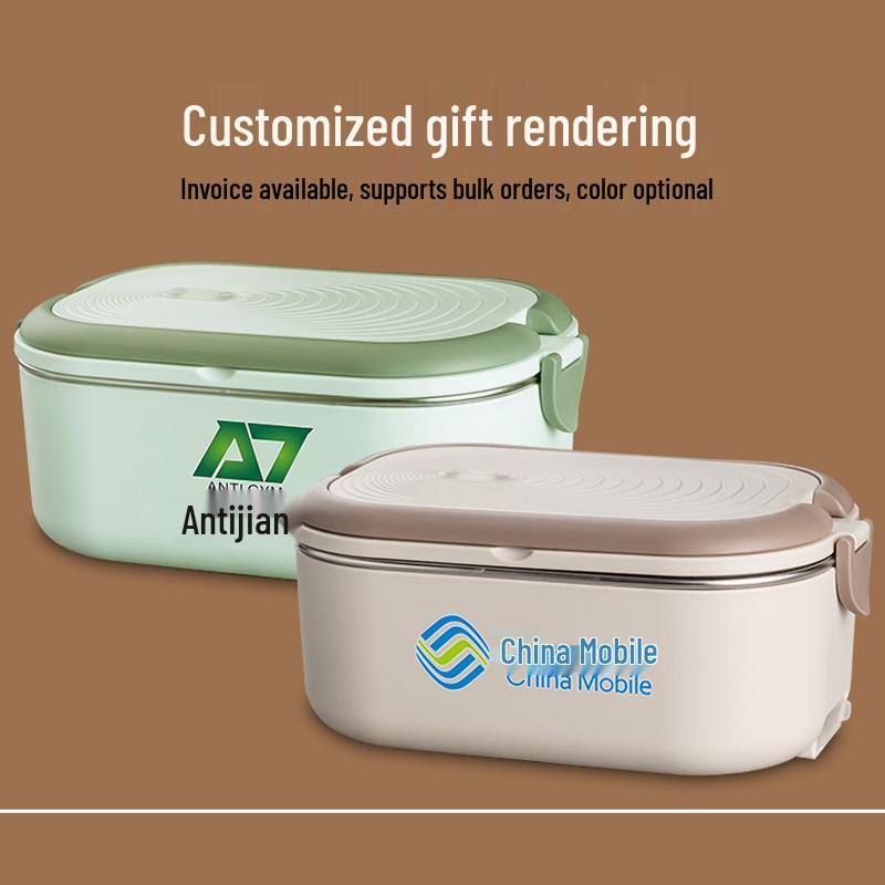 Przenośny Elektryczny Podgrzewany Lunchbox do Użytku Biurowego i Studenckiego – Podgrzewany i Izolowany Bento na Ryż